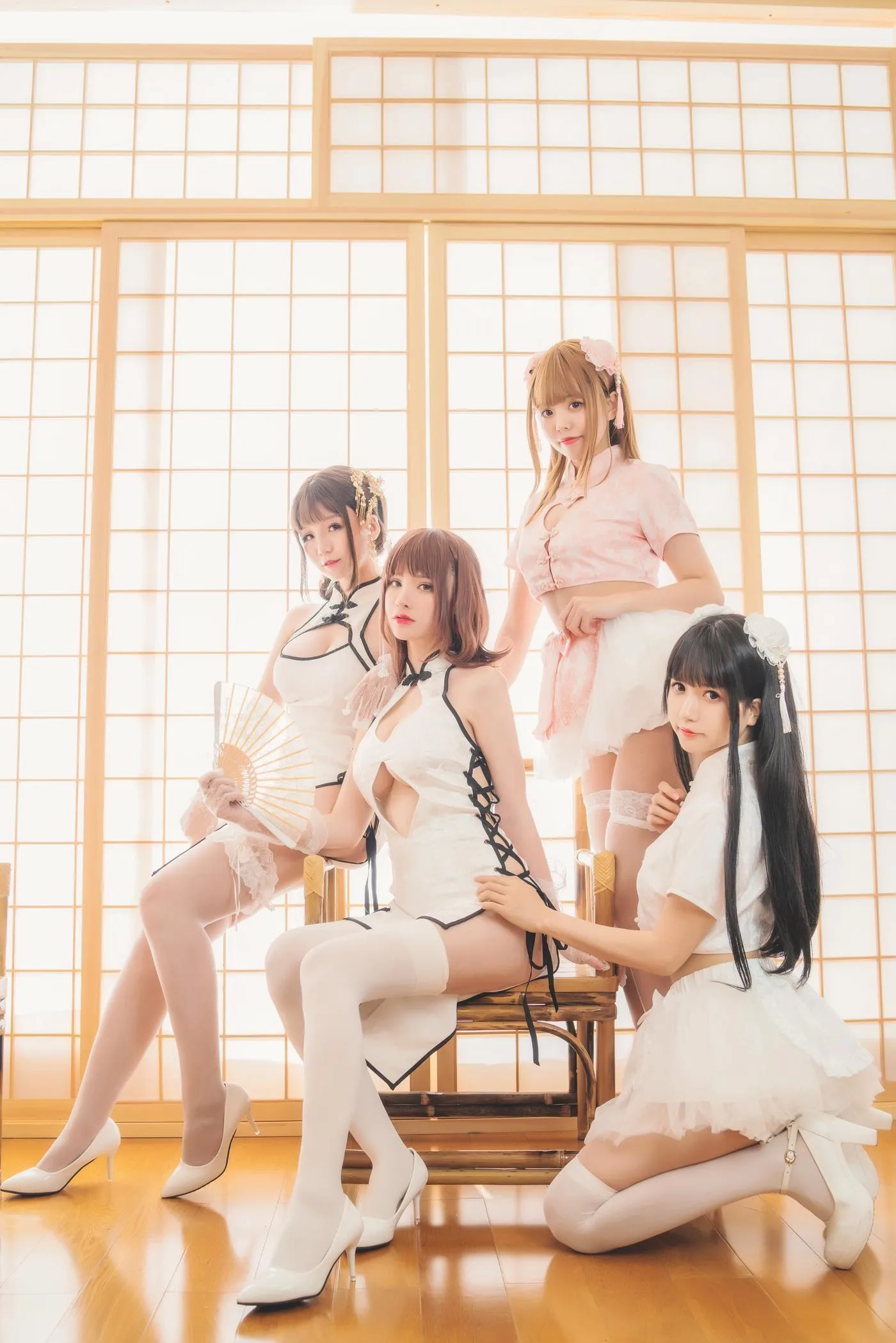 小野妹子w – NO.48 &白金&宅夏&前羽 四人彼女电子档[23] [47P]插图2
